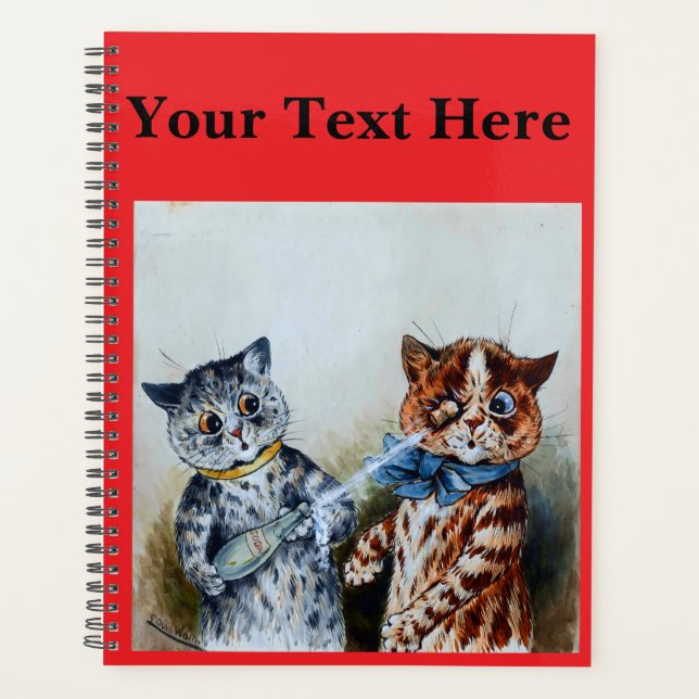 Louis Wain cats  Planner (Front)
