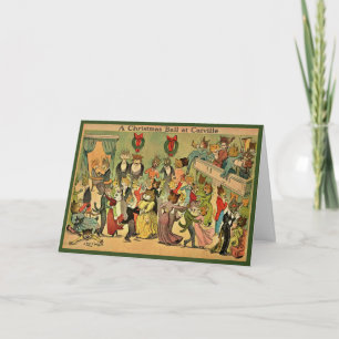 Louis Wain - Catville Ball Chirstmas Card