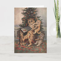 Louis Wain Christmas Time in Catland