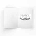 LOUIS WAIN CIGAR CAT BIRTHDAY CARD FOR HIM