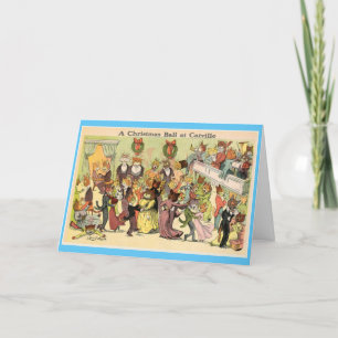 Louis Wain Holiday Card