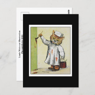 Louis Wain Postcard