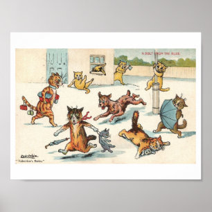 Louis Wain Poster