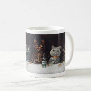 Louis Wain “ The bachelor party ” Coffee Mug