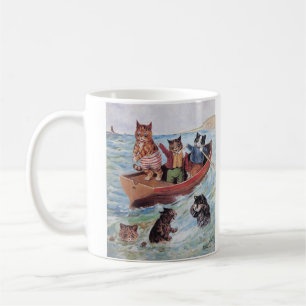 Louis Wain's Swimming Cats Coffee Mug