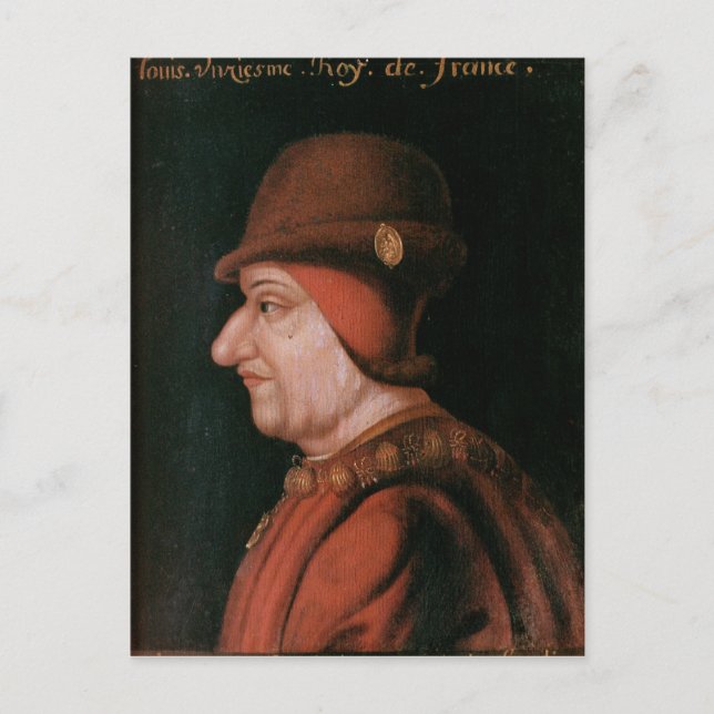 Louis XI Postcard (Front)