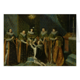 Louis XIII  Receiving Henri d'Orleans