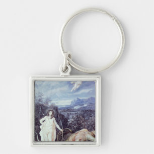 Louis XIV  as Apollo, Slayer of Python Key Ring