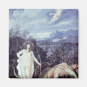 Louis XIV as Apollo, Slayer of Python Magnet