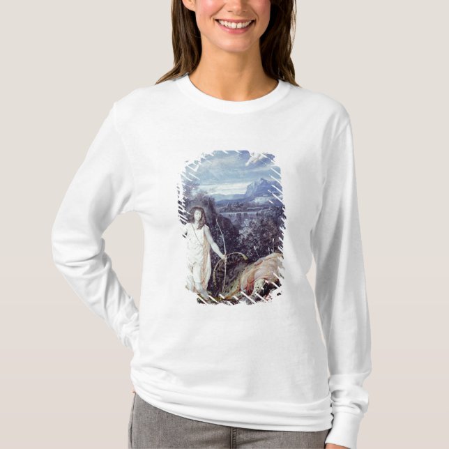 Louis XIV  as Apollo, Slayer of Python T-Shirt (Front)