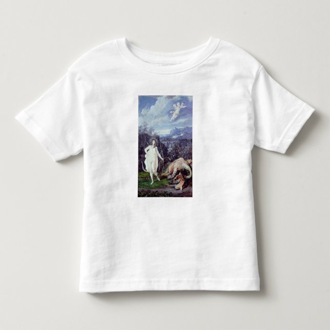 Louis XIV  as Apollo, Slayer of Python Toddler T-Shirt (Front)