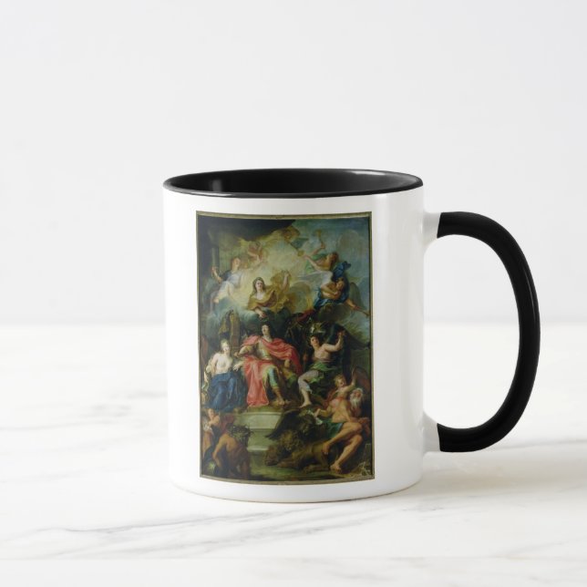 Louis XIV  Crowned by Glory, c.1686 Mug (Right)