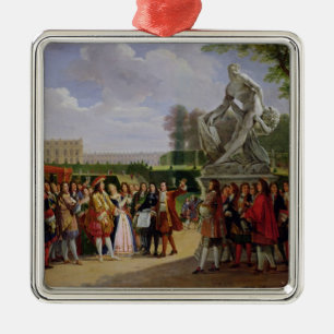 Louis XIV  Dedicating Puget's 'Milo of Metal Ornament