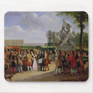 Louis XIV Dedicating Puget's 'Milo of Mouse Pad