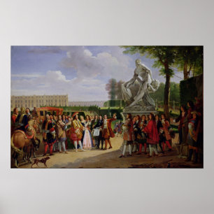 Louis XIV  Dedicating Puget's 'Milo of Poster