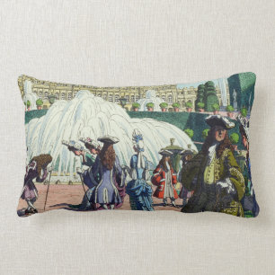 Louis XIV 'Gentry @ Versailles - Pierre Brissaudin Lumbar Cushion
