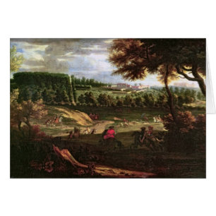 Louis XIV Hunting at Marly with a View