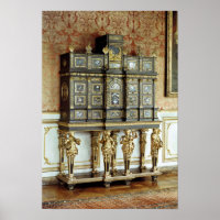 Louis XIV jewellery cabinet, Gobelins Workshop