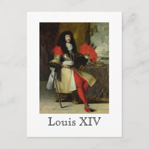 Louis XIV Postcard
