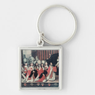Louis XIV received by the sheriffs in Toulouse Key Ring