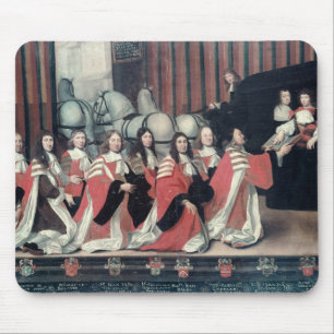 Louis XIV received by the sheriffs in Toulouse Mouse Pad