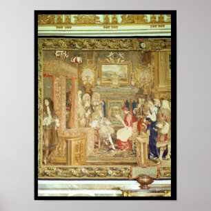 Louis XIV  receiving the Papal Legate Poster