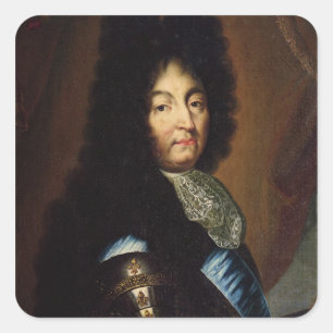 Louis XIV Square Sticker