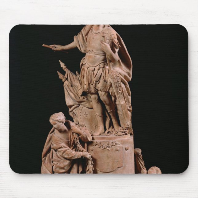 Louis XV  as a Roman Emperor Mouse Pad (Front)