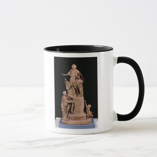Louis XV  as a Roman Emperor Mug (Right)