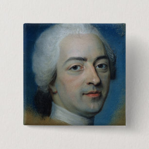 Louis XV King of France and Navarre, after 1730 15 Cm Square Badge