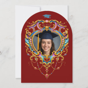 Louis XV Rococo Cartouche Photo Template