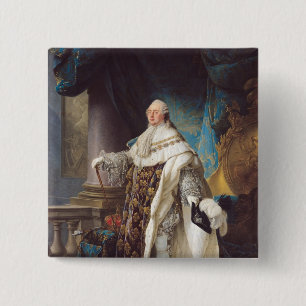 Louis XVI 15 Cm Square Badge