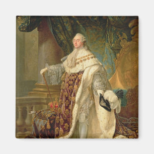 Louis XVI (1754-93) (oil on canvas) Magnet