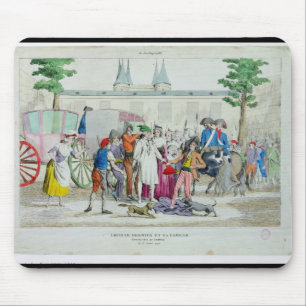 Louis XVI and his family taken to the Temple Mouse Pad