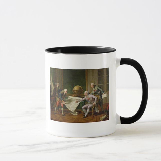 Louis XVI  Giving Instructions to La Perouse Mug (Right)