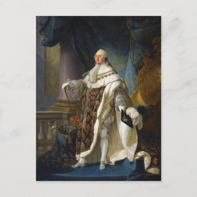 Louis XVI King of France and Navarre (1754-1793) Postcard (Front)