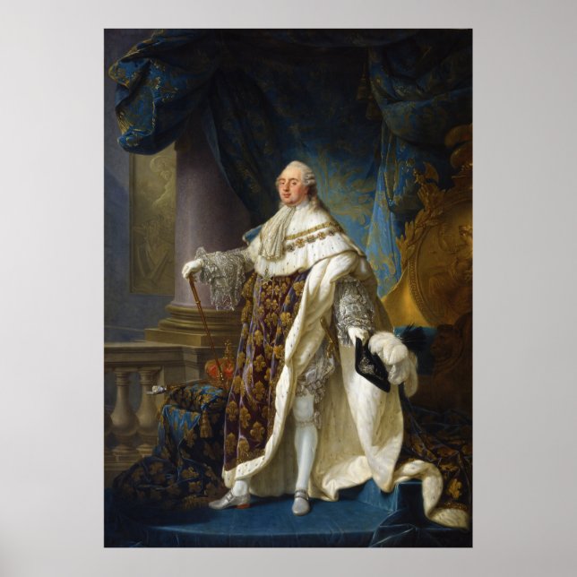 Louis XVI King of France and Navarre (1754-1793) Poster (Front)