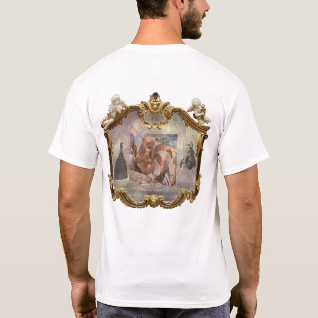 Louis XVI & Marie Antoinette SPARKLE Mirror 4 T-Shirt (Back)