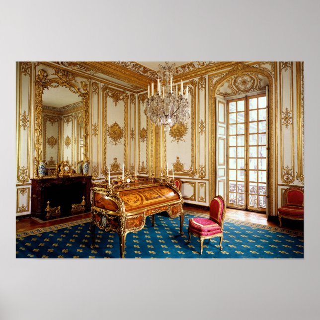 Louis XV's Private Study, 1753-60 Poster (Front)