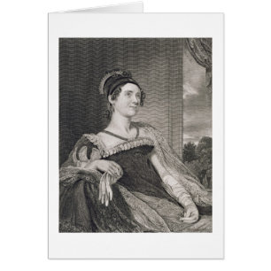 Louisa Catherine Adams (1775-1852) engraved by G.F