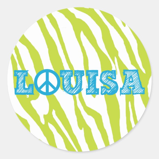 Louisa Label (Front)