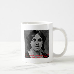 Louisa May Alcott "Life Is My College" Quote Gifts Coffee Mug