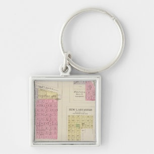 Louisburg, Somerset, Fontana, Kansas Key Ring