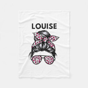 Louise Cute Matching Best Frienda Road Trip Vacati Fleece Blanket