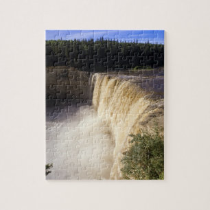 Louise Falls, Twin Falls Gorge Territorial Park, Jigsaw Puzzle
