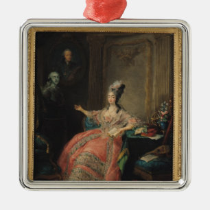 Louise Marie Josephine of Savoy Metal Ornament