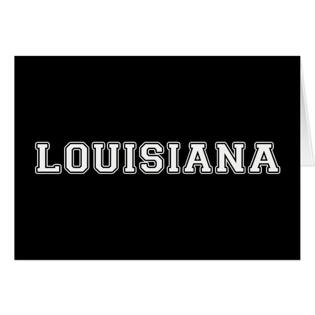 Louisiana (Front Horizontal)
