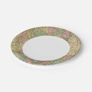 Louisiana 10 paper plate