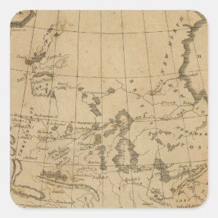 Louisiana 12 square sticker