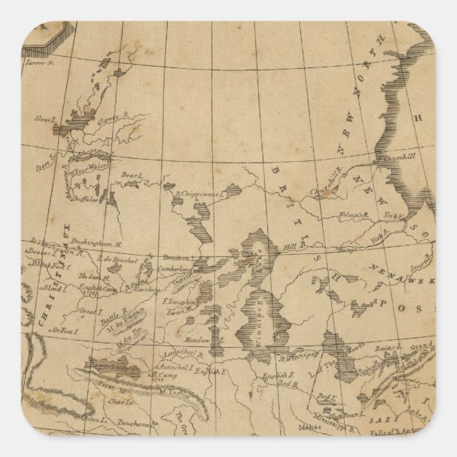 Louisiana 12 square sticker (Front)